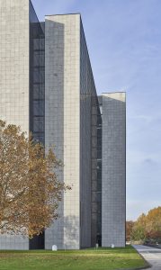 Hamburg, Vattenfall Verwaltungsgebaeude, Arne-Jacobsen-Haus, Architekt: Arne Jacobsen