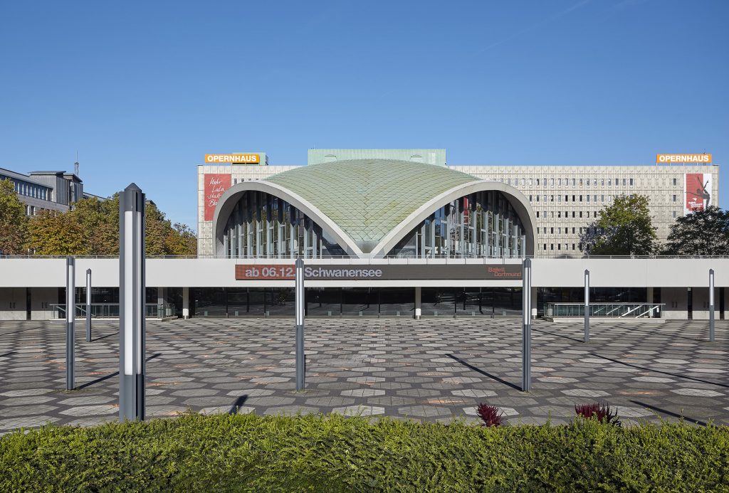 Opernhaus Dortmund, Dortmund Opera House, Architektur: Helmut Rosskotten und Edgar Tritthart,