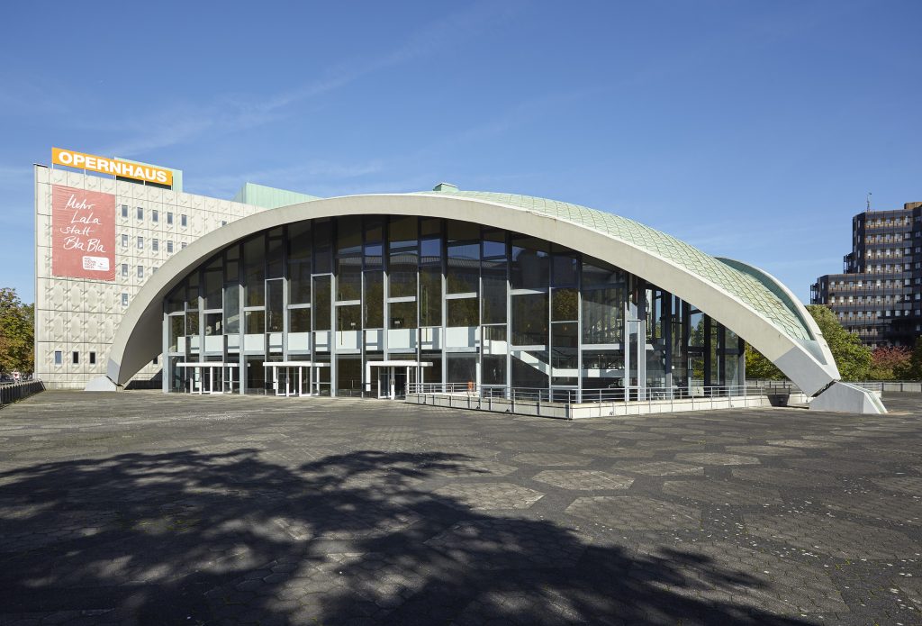 Opernhaus Dortmund, Dortmund Opera House, Architektur: Helmut Rosskotten und Edgar Tritthart,