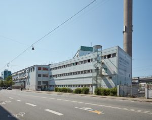 Architekt: Arne Jacobsen, Novo Nordisk Firmengebaeude 1934-1935 und Erweiterung 1954-1955