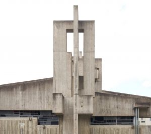 Koeln, Kirche Hl. Johannes XXIII. Berrenrather Str., Katholische Hochschulgemeinde
